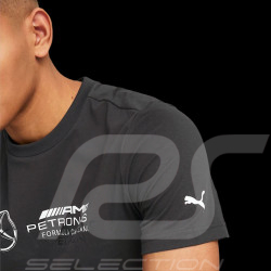 T-shirt Mercedes AMG Puma Petronas F1 Graphic logo Noir 538482-01 - homme