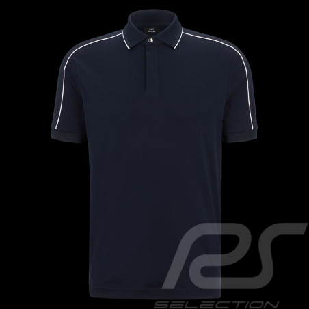 Porsche x BOSS Polo shirt Slim Fit Mercerized Cotton Dark blue BOSS 50486203_404 - Men
