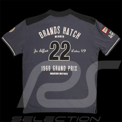 Polo Jo Siffert Grand Prix 1968 Brands Hatch n°22 Warson Marineblau - herren