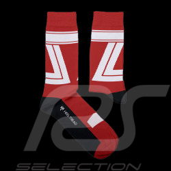Inspiration Niki Lauda socks Red / White - unisex - Size 41/46