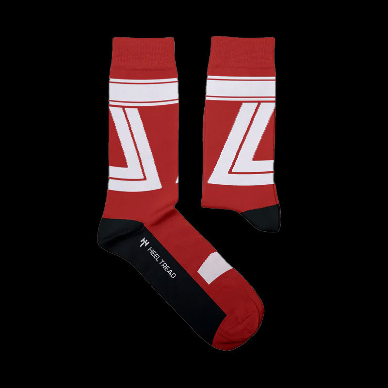 Inspiration Niki Lauda socks Red / White - unisex - Size 41/46