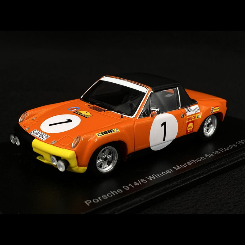 Porsche 914 /6 Winner Marathon de la Route 1970 n° 1 1/43 Spark S2864