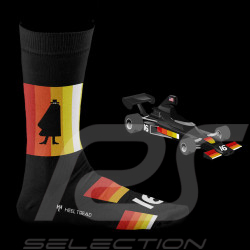 Inspiration UOP Shadow F1 Team socks Black / Red / Green - unisex - Size 41/46