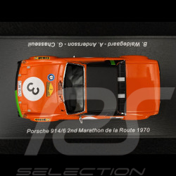 Porsche 914 /6 2ème Marathon de la Route 1970 n° 3 1/43 Spark S2865