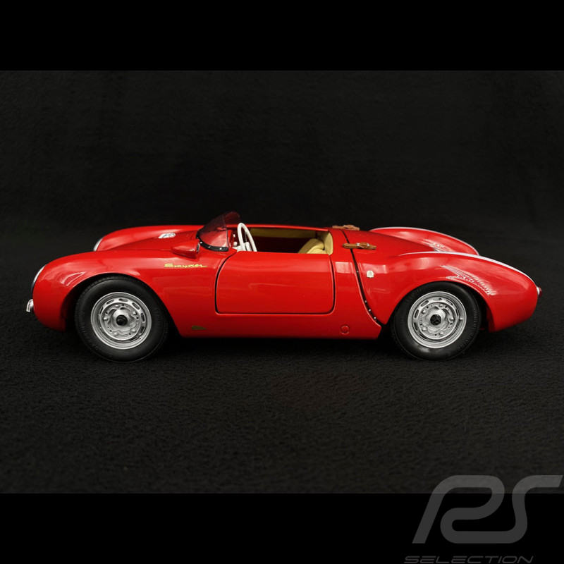 Porsche 550 A Spyder 1953 Rouge Fraise 1/18 Schuco 450032900