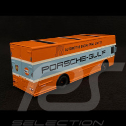 Mercedes O317 LKW Porsche Koffer Gulf 1/64 Schuco 452030100
