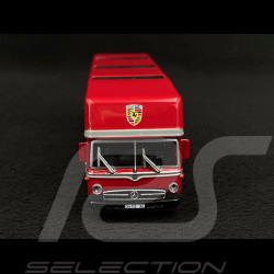 Mercedes O 317 camion Porsche transporteur Motorsport Rouge 1/87 Schuco 452668000