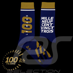 4 Paar Inspiration Le Mans 100 Ans Socken Boxset mit Schlüsselanhänger