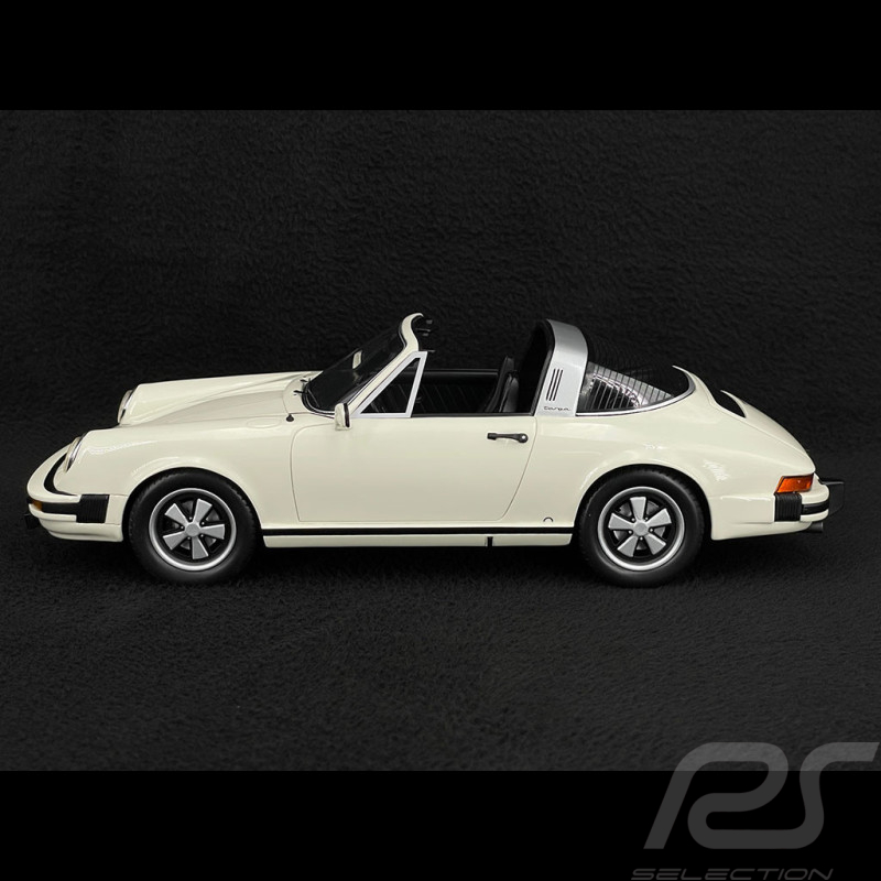 Porsche 911 Targa 1977 Grandprix Weiß 1/18 Schuco 450025700