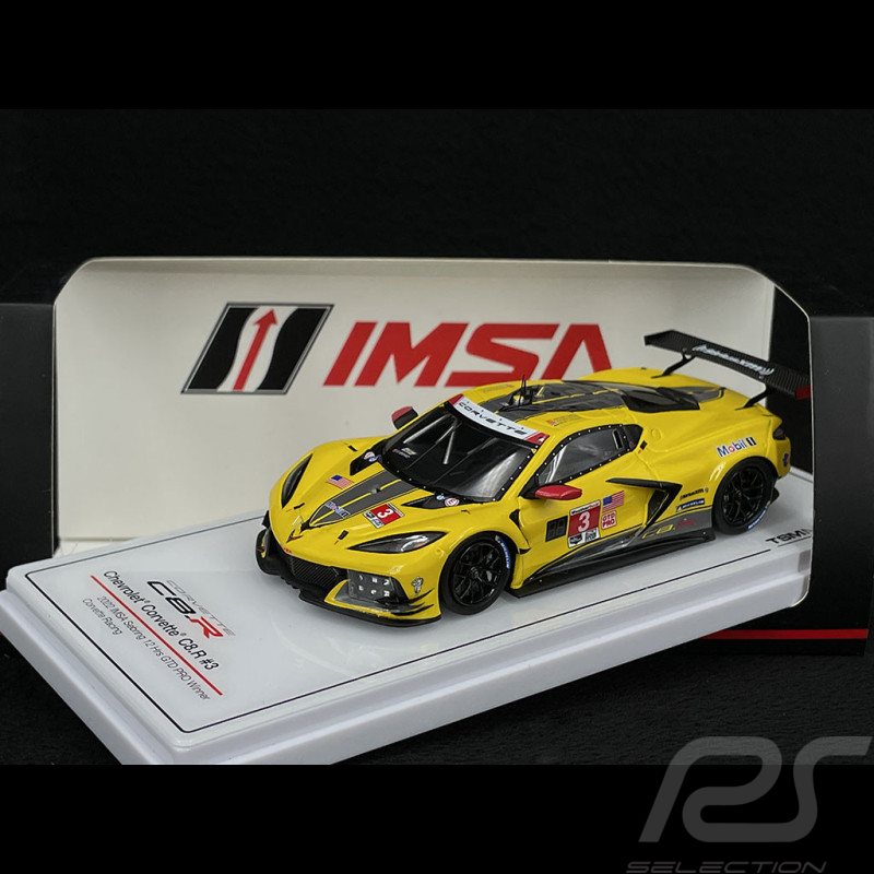 Chevrolet Corvette C8R n° 3 Vainqueur 12h Sebring 2022 1/43 True Scale TSM430641