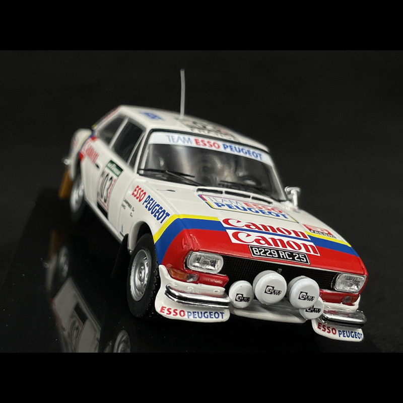 Ixo Peugeot 504 Coupé V6 #03 Lampinen Rally Cote d'Ivoire 1978 1/43 Rac417c.22 | UK