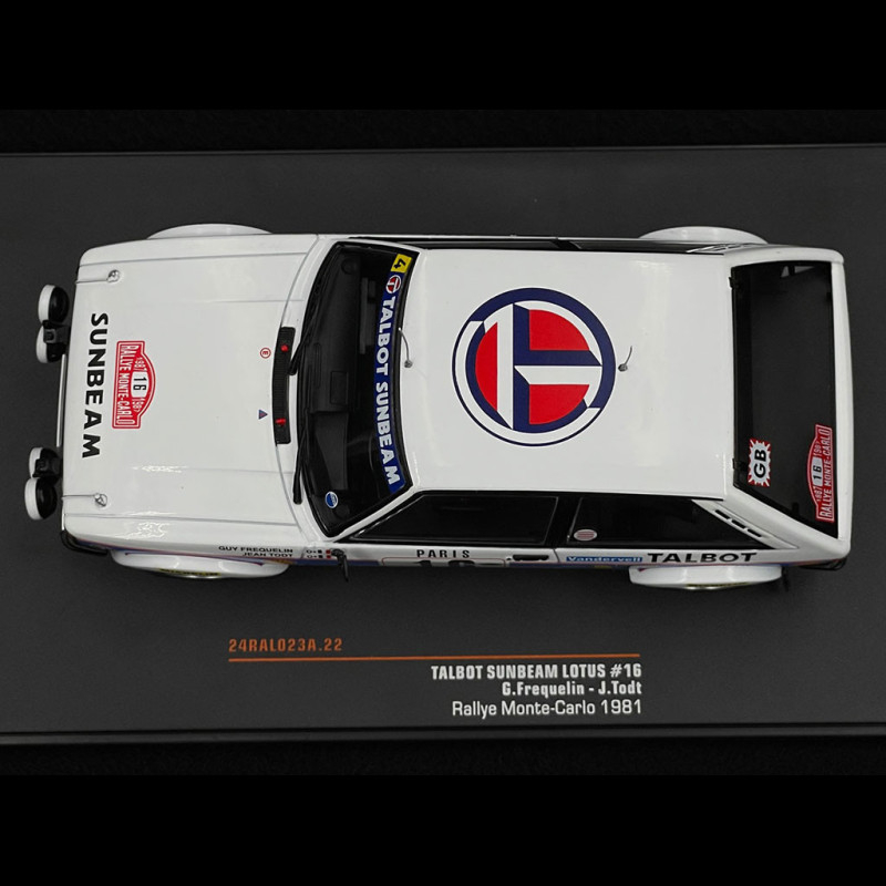 IXO TALBOT SUNBEAM LOTUS Rallye Monte Carlo 1981 1/43
