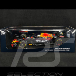 Max Verstappen Red Bull Racing RB18 n° 1 Winner GP Saudi Arabia 2022 World Champion 2022 F1 1/18 Minichamps 110220001