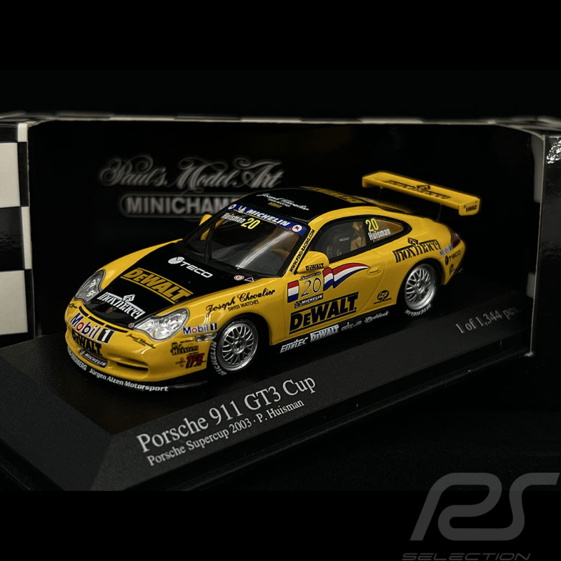 Porsche 911 GT3 Cup n°20 Carrera Cup 2003 1/43 Minichamps 400036220