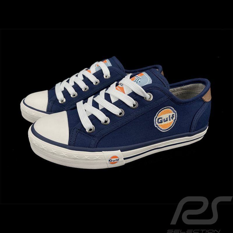 Gulf Shoes 20 Year basket Converse Navy Blue -
