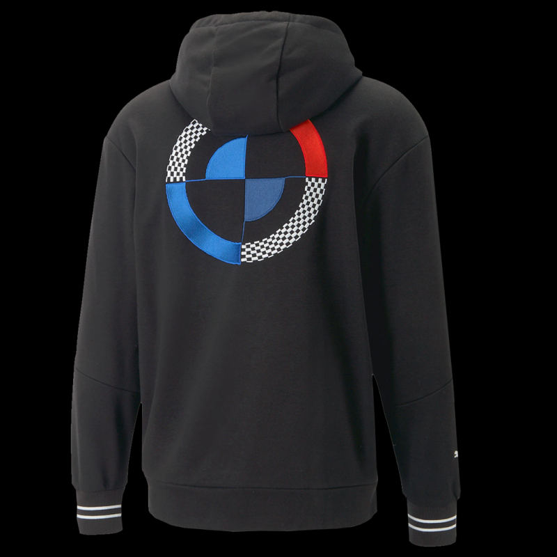 BMW Motorsport Sweatshirt Puma Hoodie Statement Black 538112-01 - men