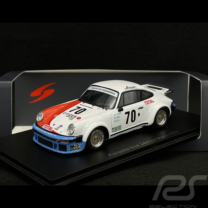 Porsche 934 Turbo n° 70 24h Le Mans 1976 1/43 Spark S9822