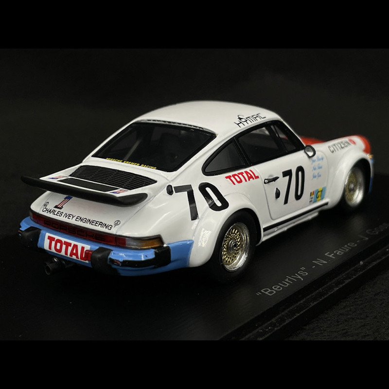 Miniature Porsche 934 1976 1/43 Spark No.57 24h Le Mans - Voiture