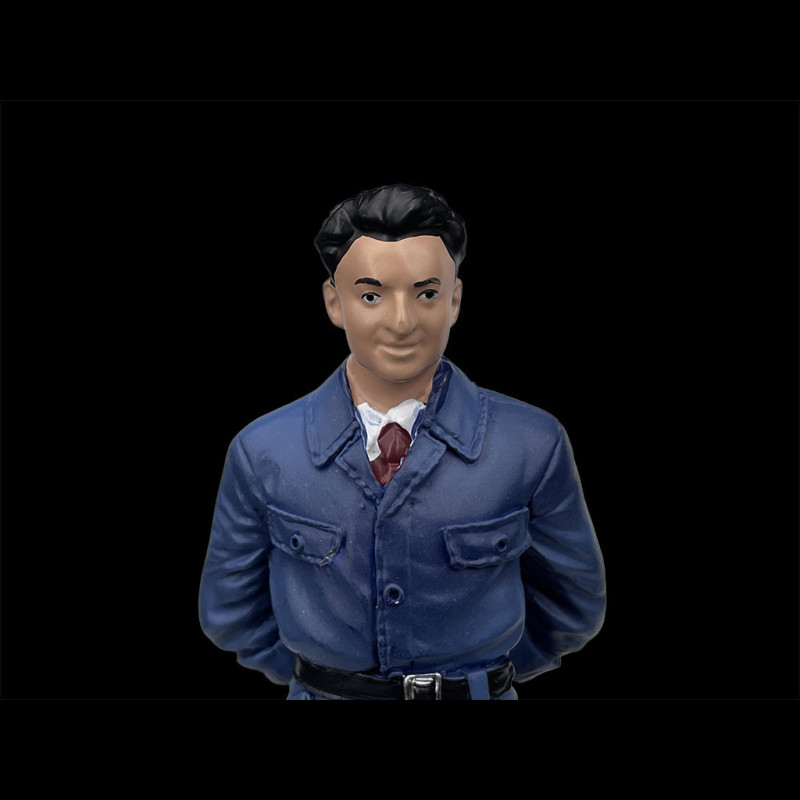 Figurine Enzo Ferrari Jeune Par KK-Scale – 1/18, Jamais Exposée, Collection