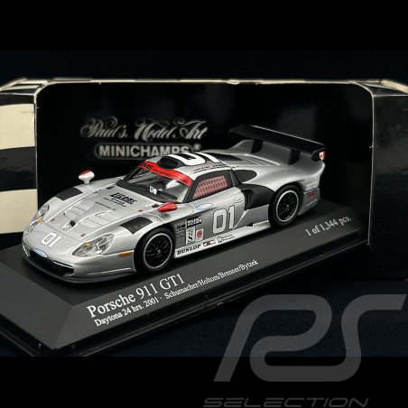 Porsche 911 GT1 Type 996 n° 01 24h Daytona 2001 1/43 Minichamps 400016801