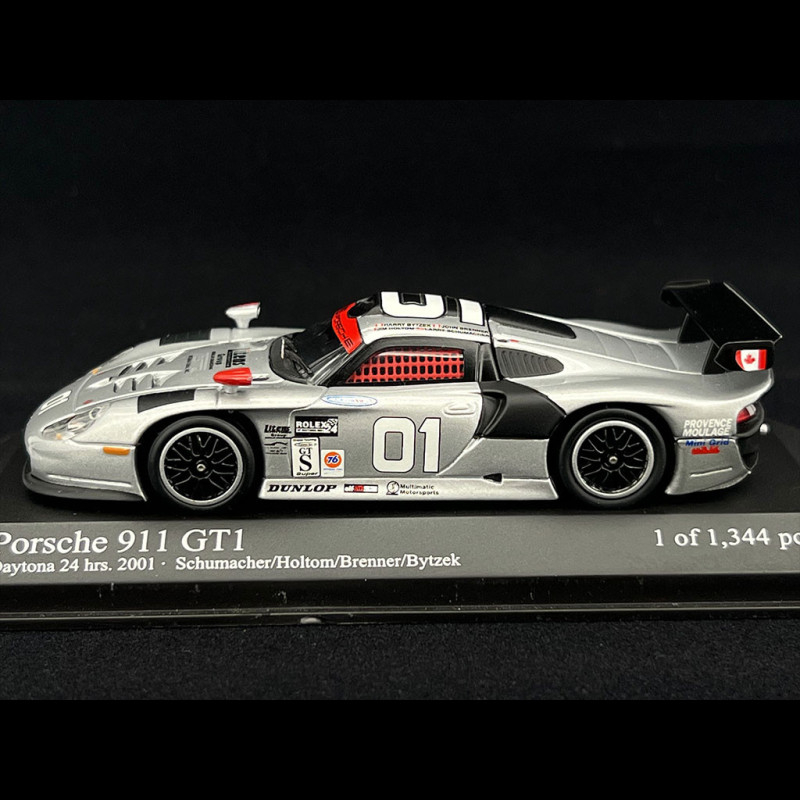 Minichamps 1/43 Porsche 911 GT1 Daytona 24hrs 2001 Schumacher 400 016801 #1