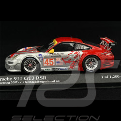 Porsche 911 GT3 RSR type 997 Sebring 2007 n° 45 1/43 Minichamps 400076445