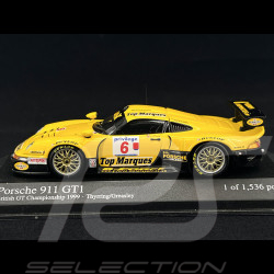 Porsche 911 GT1 Type 996 n° 6 British GT Championship 1999 1/43 Minichamps 400996606