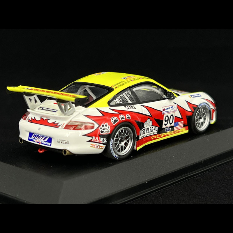 PORSCHE 911 GT3 RSR Petersenn N°90 Le Mans 2005 - Minichamps 1/43 EUR