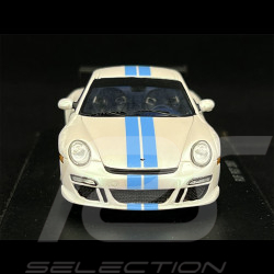 Porsche RUF RGT type 997 2006 blanc et bleu 1/43 Spark S0716