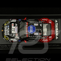 Porsche 911 GT3 RS Type 996 n° 77 24h Le Mans 2002 1/43 Minichamps 400026977