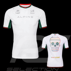 T-shirt Alpine F1 Team BWT Kappa Kombat GP Mexico White 311F7CW - Men