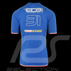 Alpine T-shirt Esteban Ocon F1 Team Kappa Kombat Blue 371B7HW - men