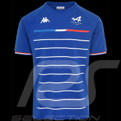 T-shirt Alpine Fernando Alonso F1 Team Kappa Arglan Bleu 36193HW - homme
