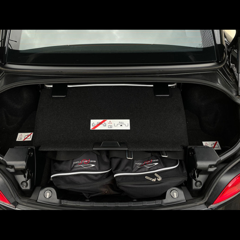 Luggage set for BMW Z4 2002-2019 Custom fit black fabric - Wheeled ...