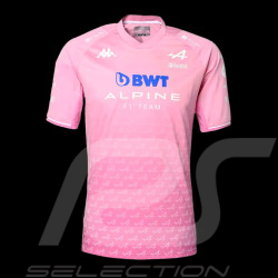 Alpine T-shirt F1 Team Ocon Gasly Kappa Pink 331E3SW - Men