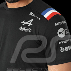 T-shirt Alpine F1 Team Ocon Gasly Kappa Noir 331861W - homme