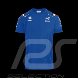 T-shirt Alpine F1 Team Ocon Gasly Kappa Bleu 331861W - homme