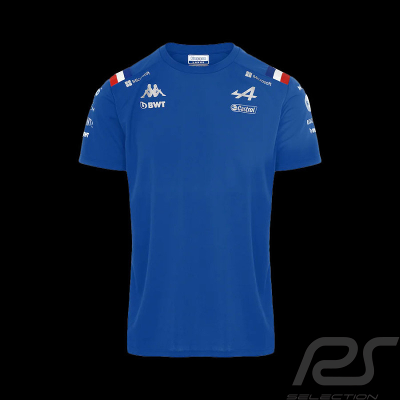 Alpine T-shirt F1 Team Kappa Blau 331861W - herren