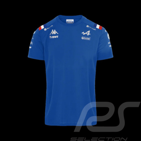 Alpine T-shirt F1 Team Kappa Blau 331861W - herren