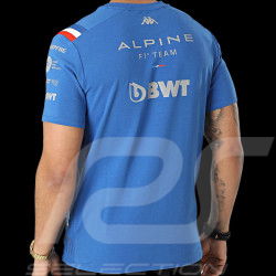 T-shirt Alpine F1 Team Ocon Gasly Kappa Bleu 331861W - homme