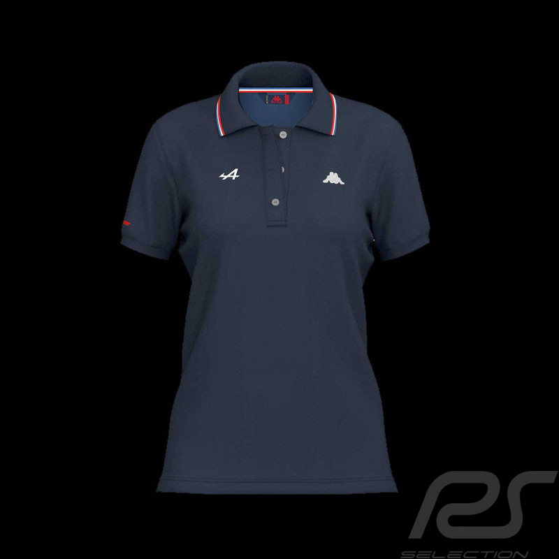 Alpine Polo F1 Ocon Gasly Team Kappa Marineblau 67113RW - damen