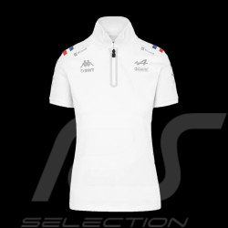 Alpine Polo F1 Ocon Gasly Team Kappa White 35163WW - women