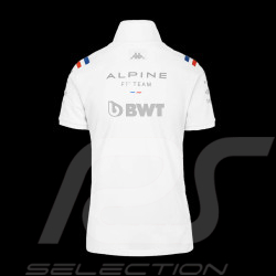 Alpine Polo F1 Ocon Gasly Team Kappa White 35163WW - women