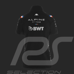 Alpine Polo F1 Ocon Gasly Team Kappa Black 35163WW - women