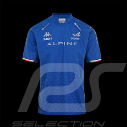 T-shirt Alpine F1 Esteban Ocon Team Kappa Bleu Royal 351883W - homme
