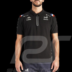 Polo Alpine F1 Team Kappa Ocon Gasly Noir 341889W - homme