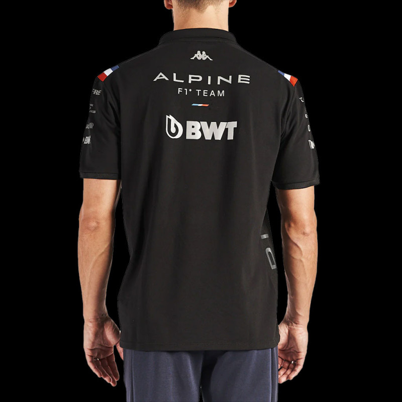 Polo Alpine F1 Team Kappa Ocon Gasly Noir 341889w Homme 0438