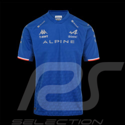 Alpine T-shirt F1 Fernando Alonso Team Kappa Royal Blue 35174UW - men