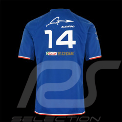 Alpine T-shirt F1 Fernando Alonso Team Kappa Royal Blue 35174UW - men
