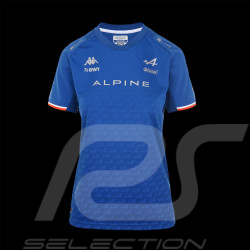 Alpine Jacke F1 Fernando Alonso Team Kappa Royalblau 341D45W - damen